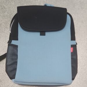 Modern Black and Blue Men's Backpack